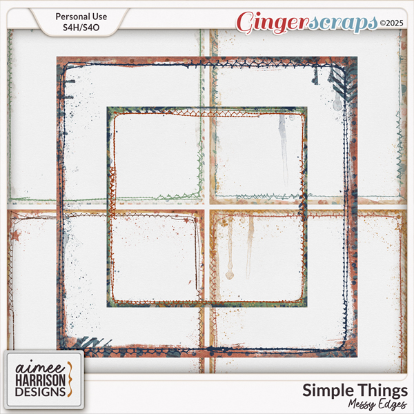 Simple Things Messy Edges by Aimee Harrison