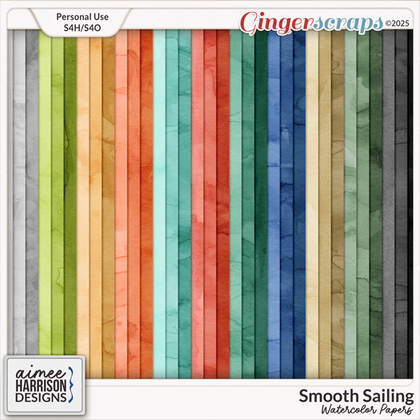 Smooth Sailing Watercolor Papers by Aimee Harrison