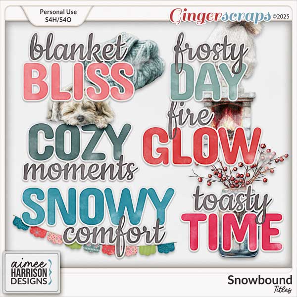 Snowbound Titles by Aimee Harrison