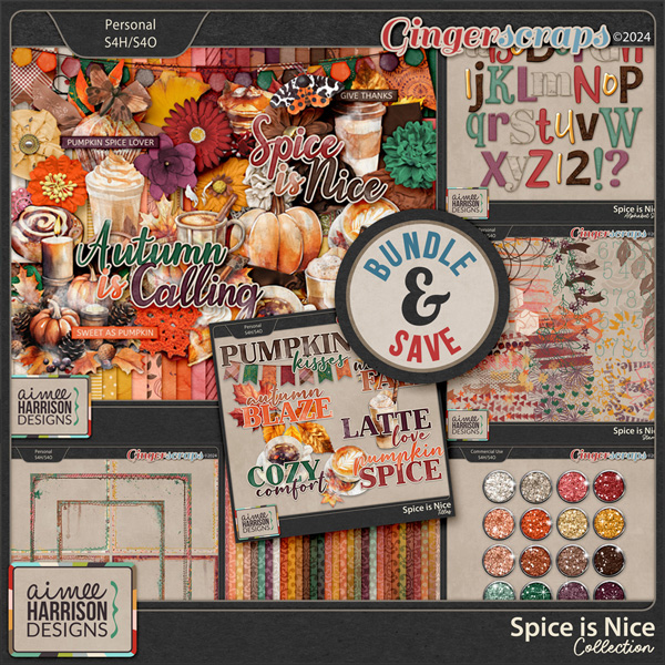 Spice is Nice Collection by Aimee Harrison