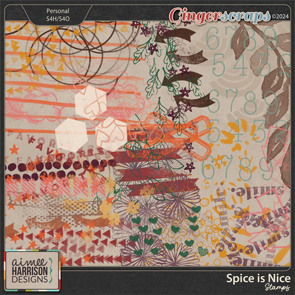 Spice is Nice Stamps by Aimee Harrison