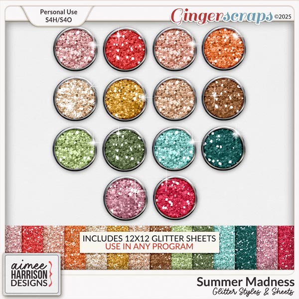 Summer Madness Glitters by Aimee Harrison