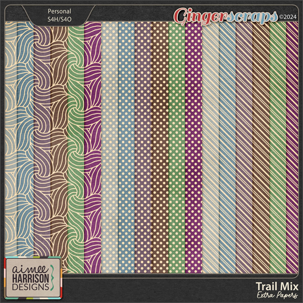 Trail Mix Extra Papers by Aimee Harrison