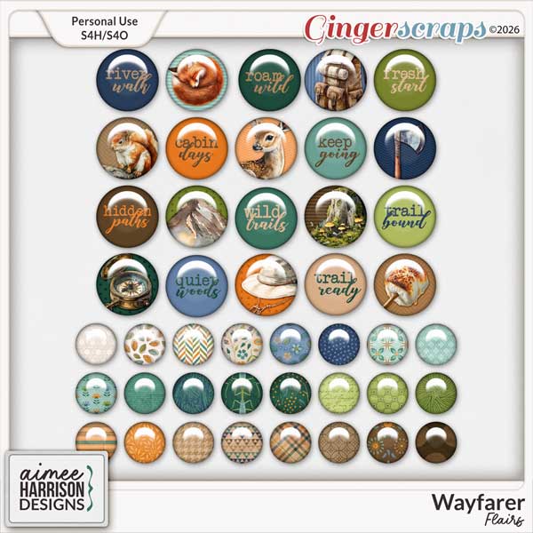 Wayfarer Flairs by Aimee Harrison