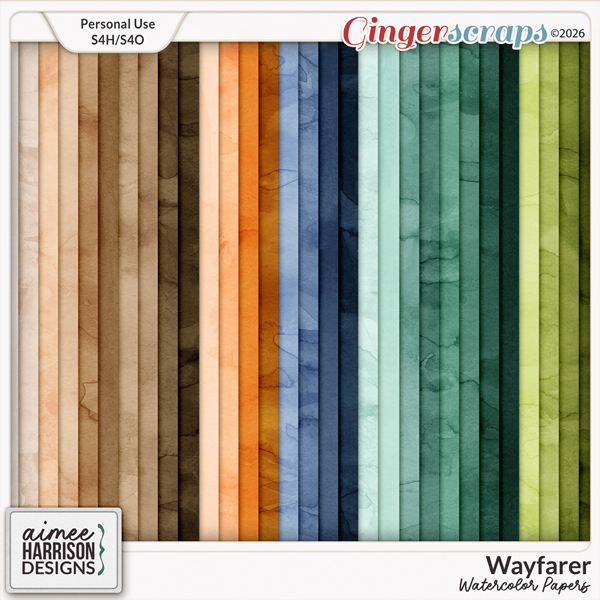 Wayfarer Watercolor Papers by Aimee Harrison