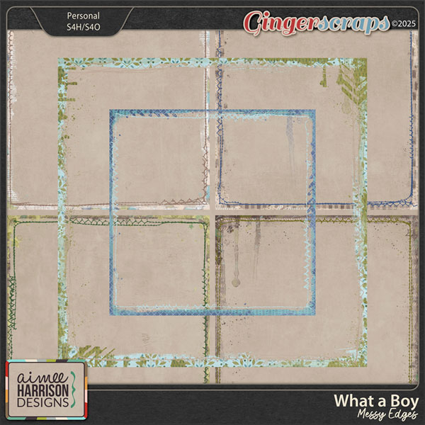 What a Boy Messy Edges by Aimee Harrison