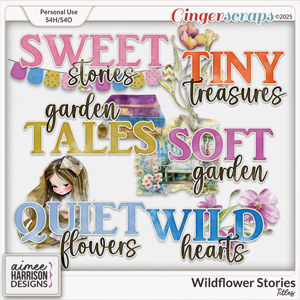 Wildflower Stories Titles by Aimee Harrison