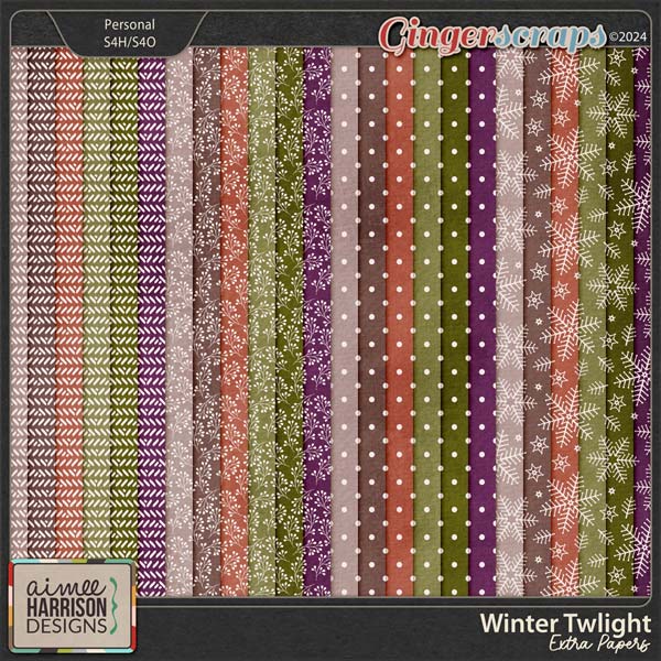 Winter Twilight Extra Papers by Aimee Harrison