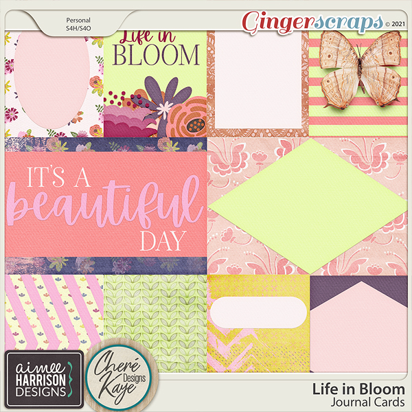 Life In Bloom Cards by Chere Kaye Designs and Aimee Harrison
