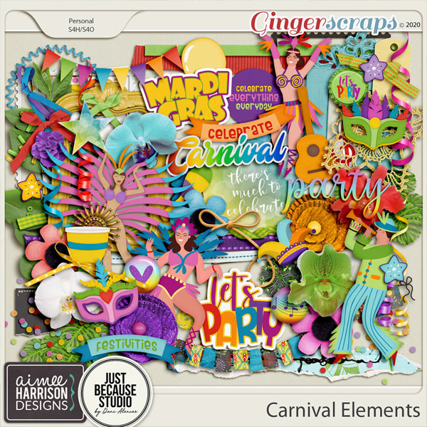 Carnival Elements Pack by Aimee Harrison and JB Studio