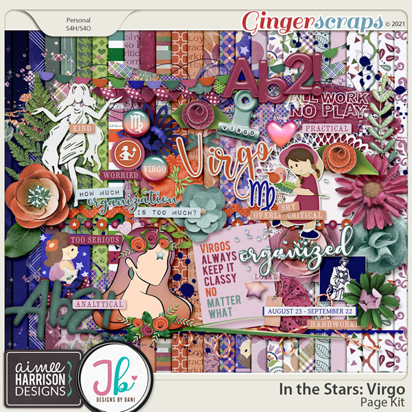 In the Stars: Virgo Mega Kit by Aimee Harrison and Just Because Studio