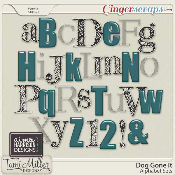 Dog Gone It Alpha Sets by Aimee Harrison and Tami Miller Designs