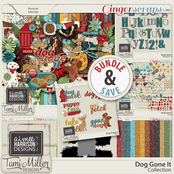 Dog Gone It Collection by Aimee Harrison and Tami Miller Designs