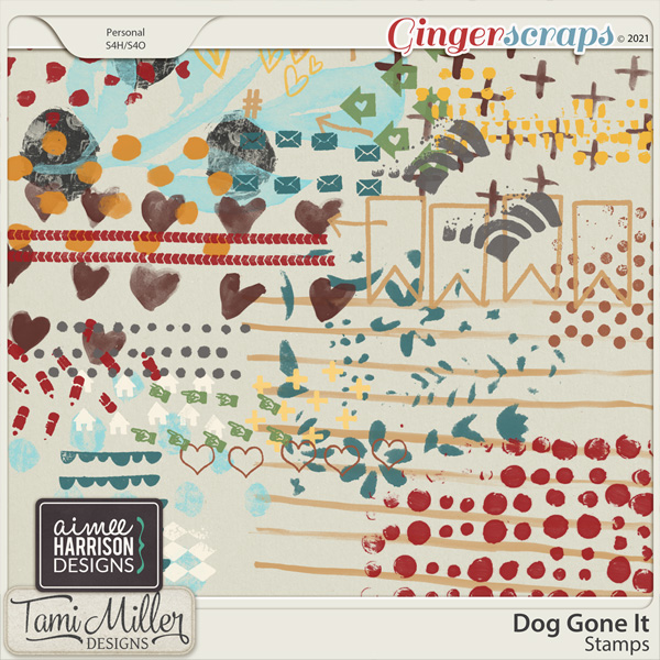 Dog Gone It Stamps by Aimee Harrison and Tami Miller Designs
