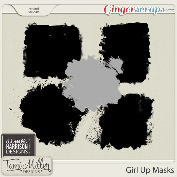 Girl Up Masks by Aimee Harrison and Tami Miller