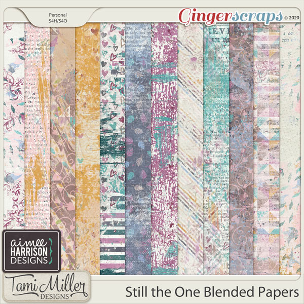 Still the One Blended Papers by Aimee Harrison and Tami Miller