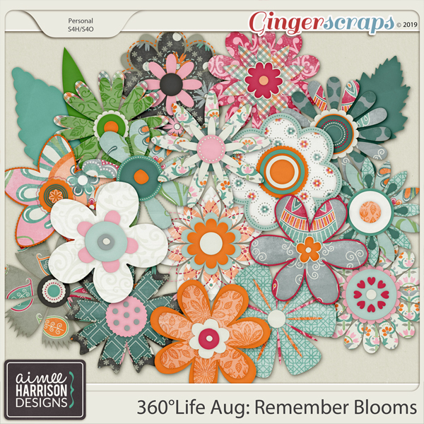 360°Life Aug: Remember Blooms by Aimee Harrison