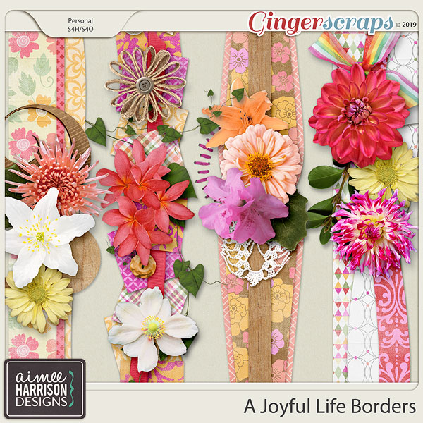 A Joyful Life Borders by Aimee Harrison
