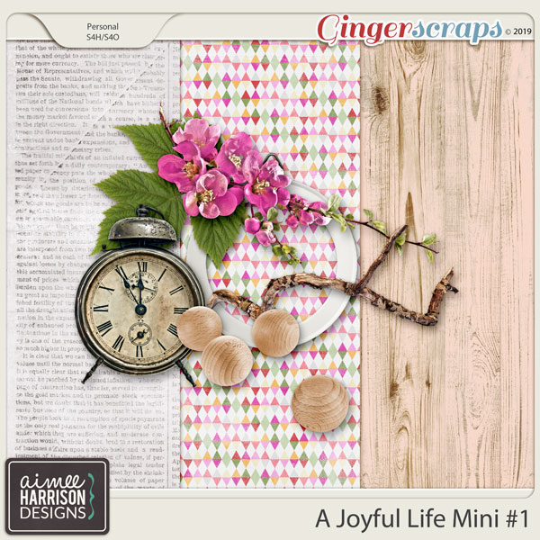A Joyful Life Mini Kit #1 by Aimee Harrison