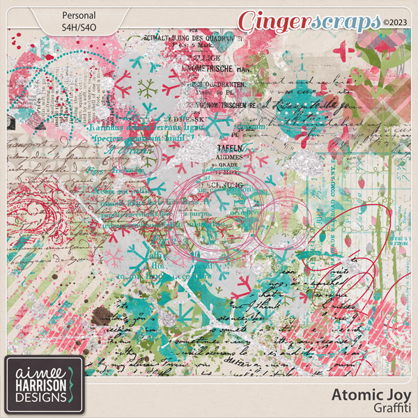 Atomic Joy Graffiti by Aimee Harrison