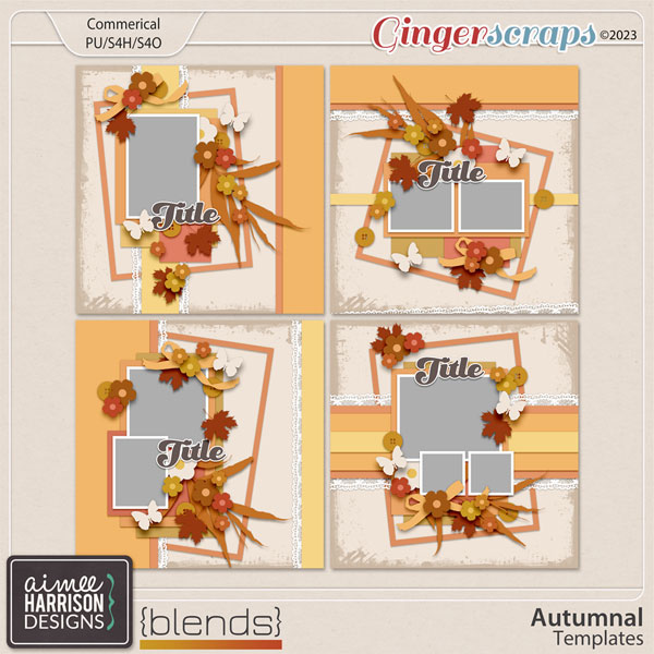 Autumnal Templates by Aimee Harrison