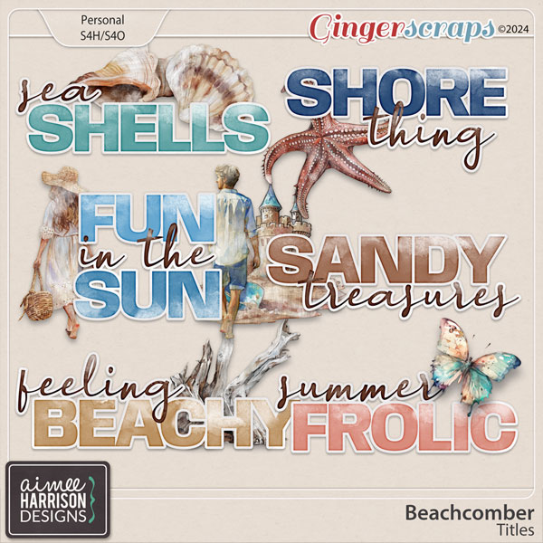 Beachcomber Titles by Aimee Harrison