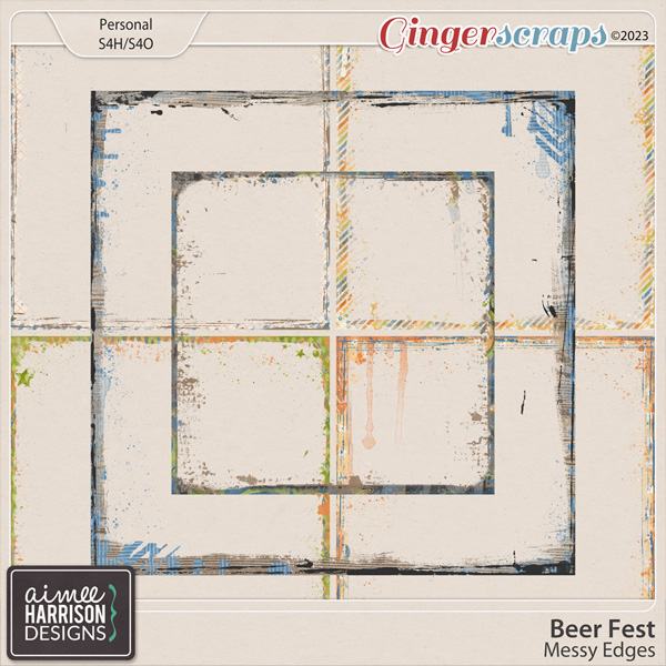 Beer Fest Messy Edges by Aimee Harrison