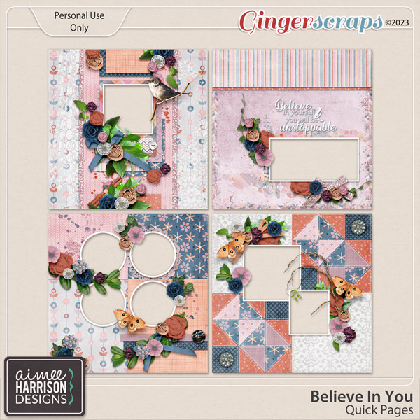 Believe in You Quick Pages by Aimee Harrison