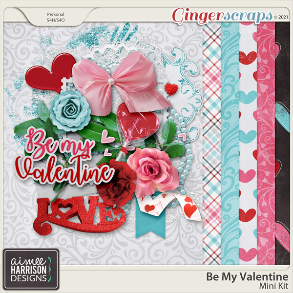 Be My Valentine Mini Kit by Aimee Harrison