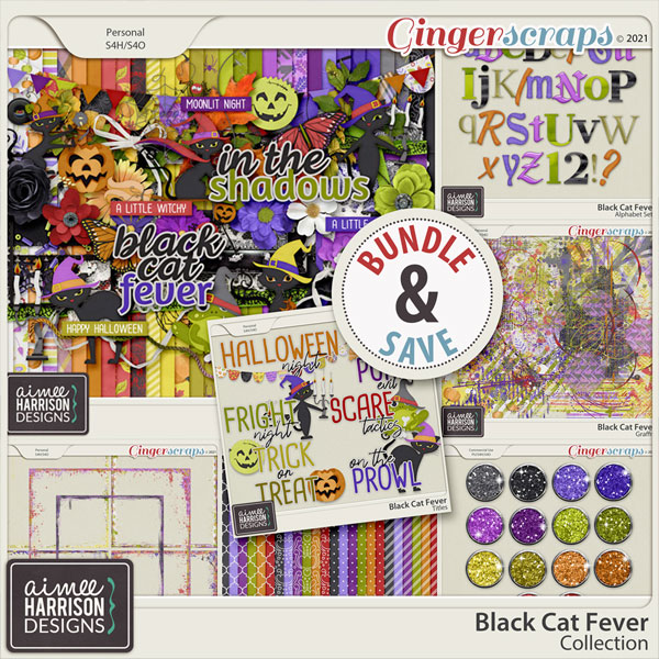 Black Cat Fever Collection by Aimee Harrison