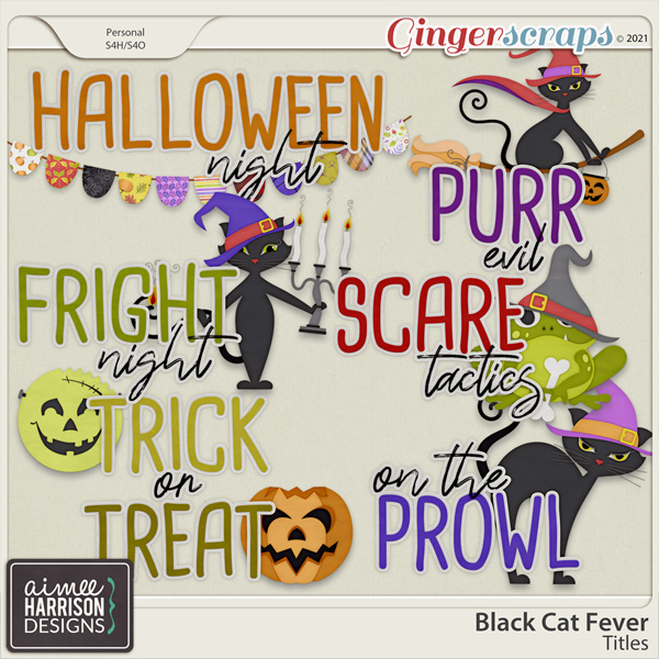 Black Cat Fever Titles by Aimee Harrison