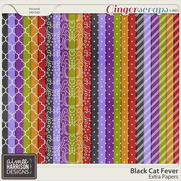 Black Cat Fever Extra Papers by Aimee Harrison