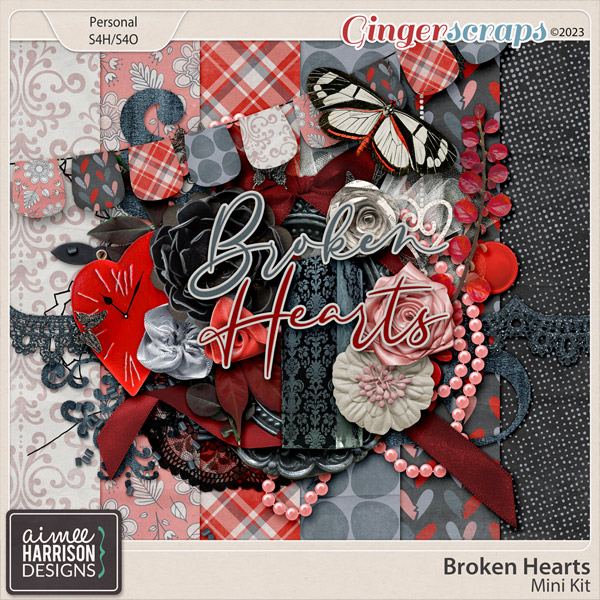 Broken Hearts Mini Kit by Aimee Harrison