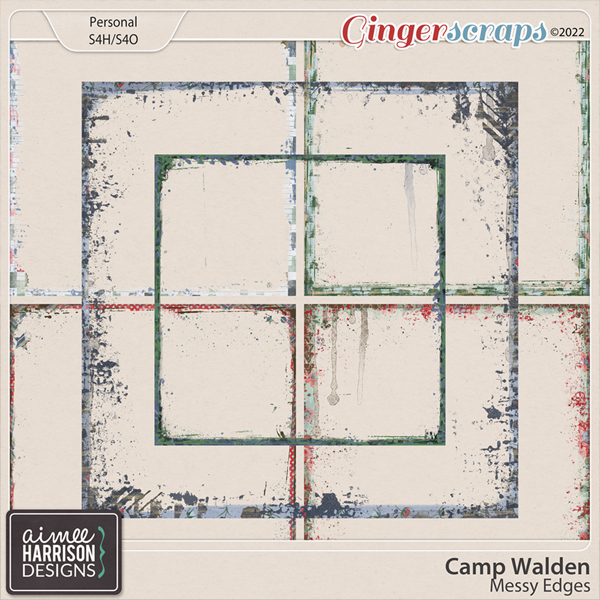 Camp Walden Messy Edges by Aimee Harrison