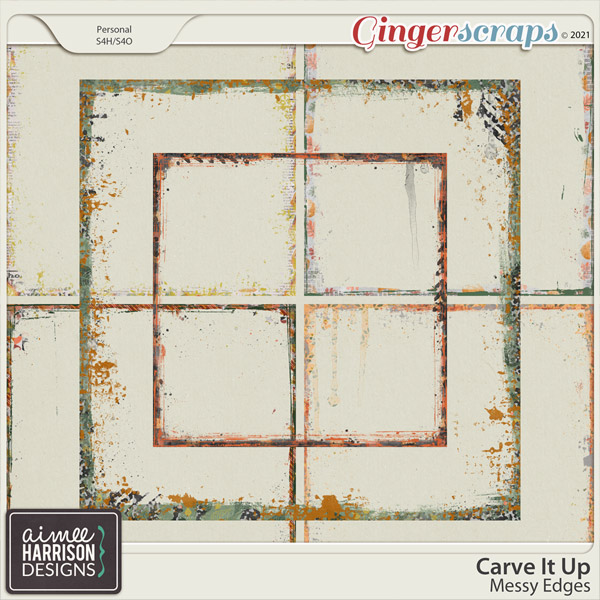 Carve It Up Messy Edges by Aimee Harrison