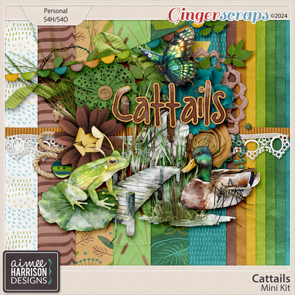 Cattails Mini Kit by Aimee Harrison