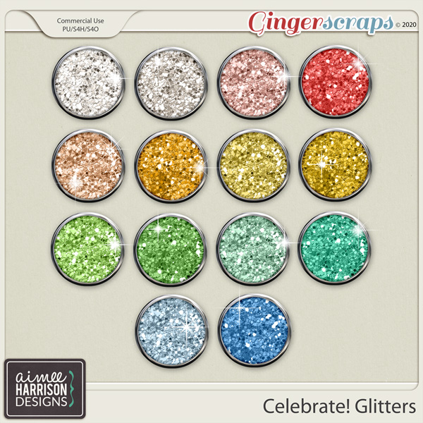 Celebrate Glitters by Aimee Harrison