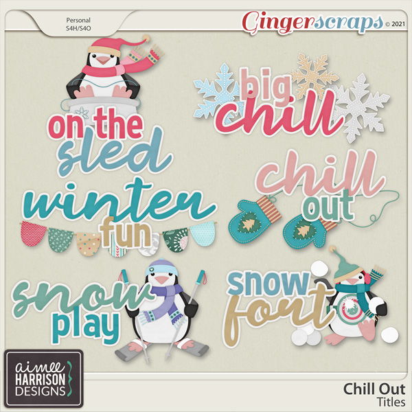 Chill Out Titles by Aimee Harrison