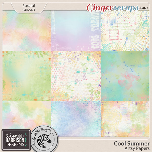 Cool Summer [Artsy Papers] by Cindy Ritter and Aimee Harrison