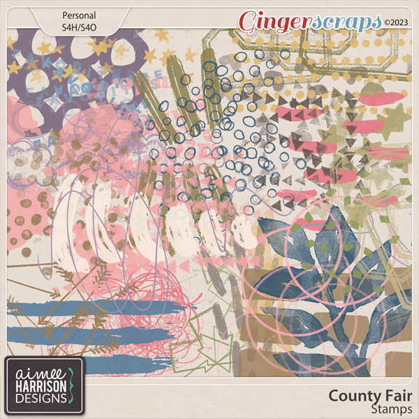 County Fair Stamps by Aimee Harrison