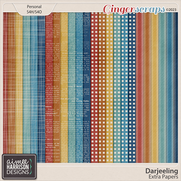 Darjeeling Extra Papers by Aimee Harrison