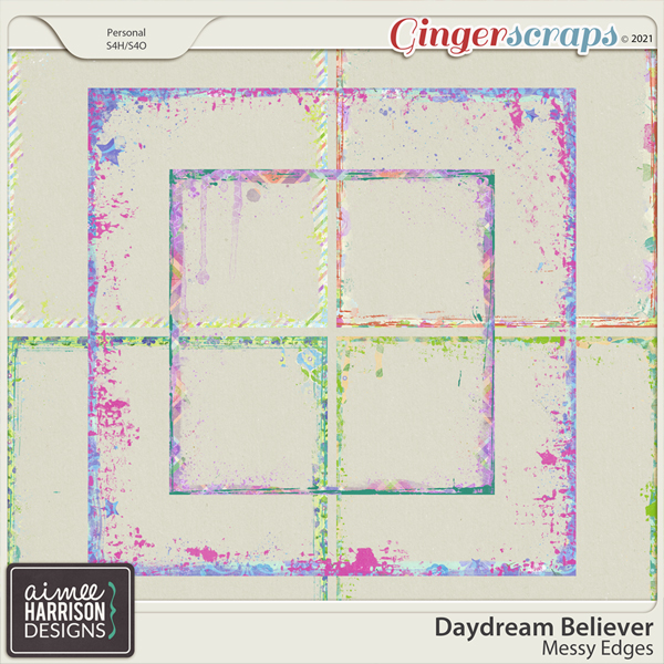 Daydream Believer Messy Edges by Aimee Harrison