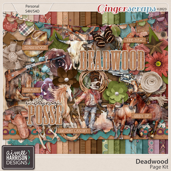 Deadwood Page Kit by Aimee Harrison