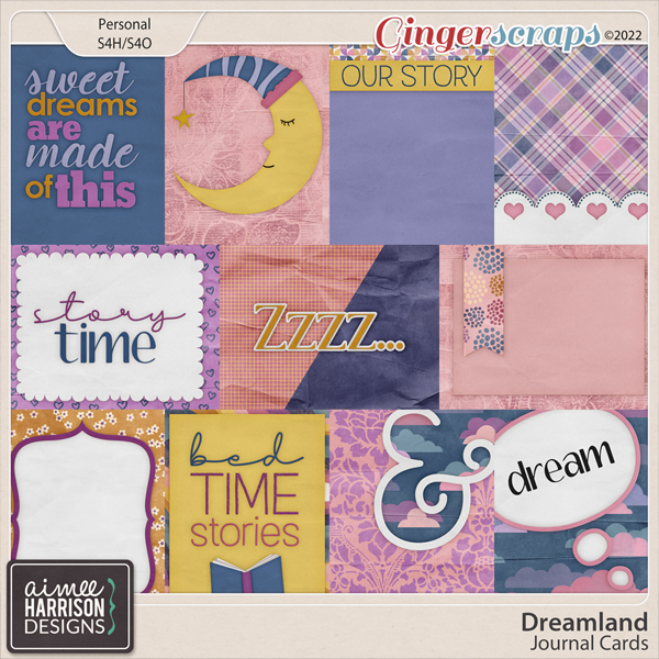 Dreamland Journal Cards by Aimee Harrison