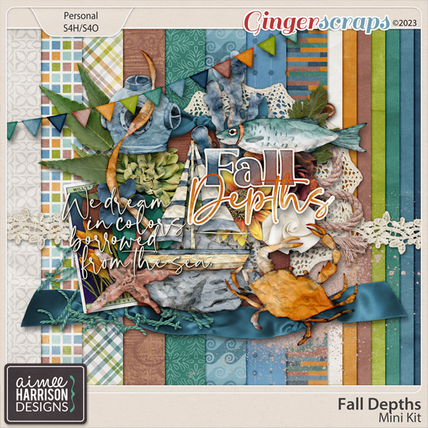 Fall Depths Mini Kit by Aimee Harrison