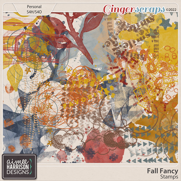 Fall Fancy Stamps by Aimee Harrison