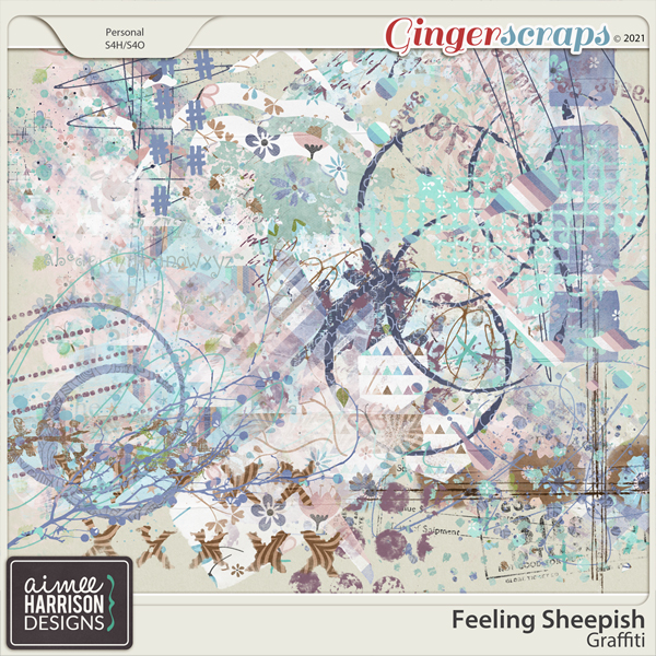 Feeling Sheepish Graffiti by Aimee Harrison