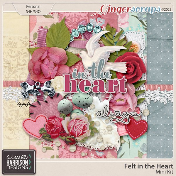 Felt in the Heart Mini Kit by Aimee Harrison