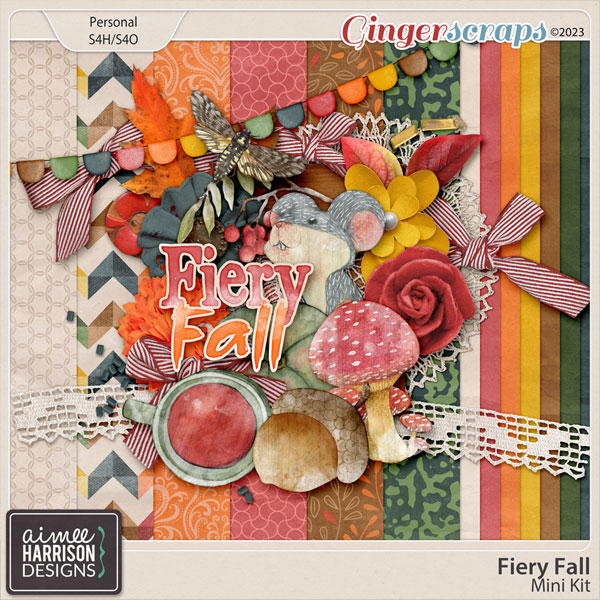 Fiery Fall Mini Kit by Aimee Harrison