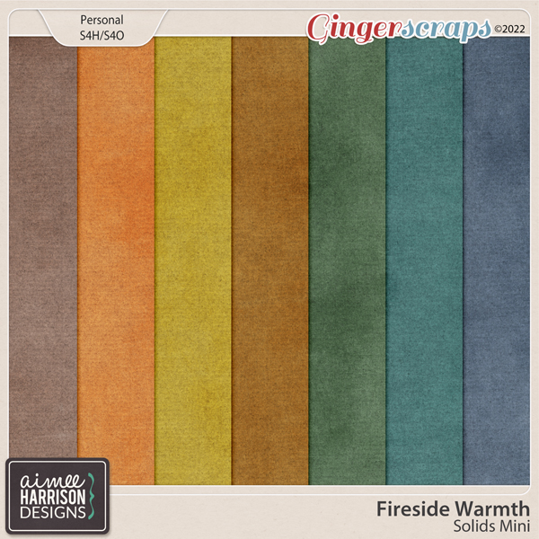 Fireside Warmth Solids Mini by Aimee Harrison